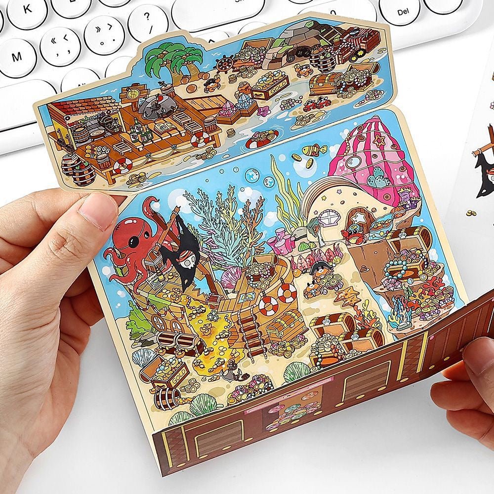 Boutique series Vol. 11 Castle Collection Hidden Valley Crab Treasure Box Underground Treasure - M - JoyJollyCrafts