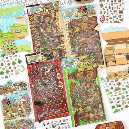 Boutique series Vol. 11 Castle Collection Hidden Valley Crab Treasure Box Underground Treasure - M - JoyJollyCrafts