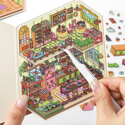 Boutique Series Vol. 19 Space Express Supply Co-op Venice Theater Grandma’s Kitchen - L - JoyJollyCrafts