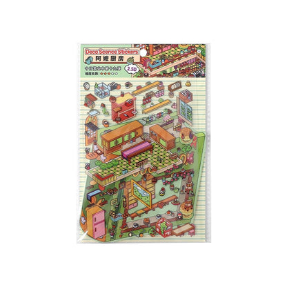 Boutique Series Vol. 19 Space Express Supply Co-op Venice Theater Grandma’s Kitchen - L - JoyJollyCrafts