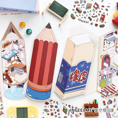Boutique series Vol. 44 Giant's Pencil Giant's Eraser - XL - JoyJollyCrafts