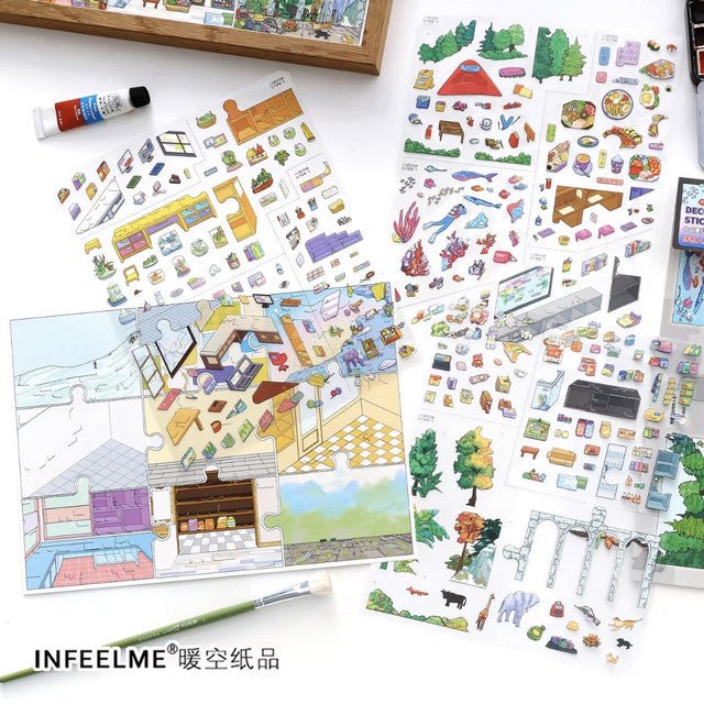 Boutique series Vol. 46 Puzzle Life City Walk - L - JoyJollyCrafts