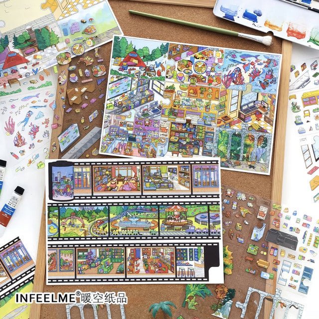 Boutique series Vol. 46 Puzzle Life City Walk - L - JoyJollyCrafts