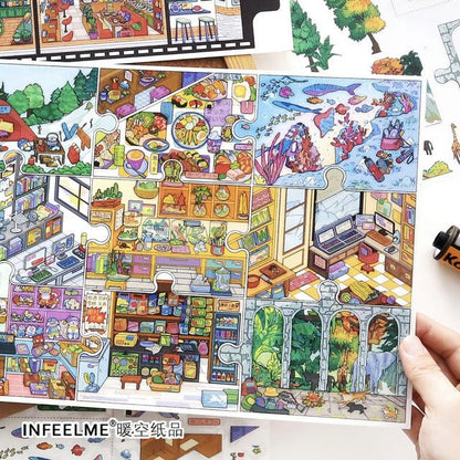 Boutique series Vol. 46 Puzzle Life City Walk - L - JoyJollyCrafts