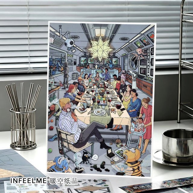 Boutique series Vol. 48 Mechanical Restaurant - L - JoyJollyCrafts