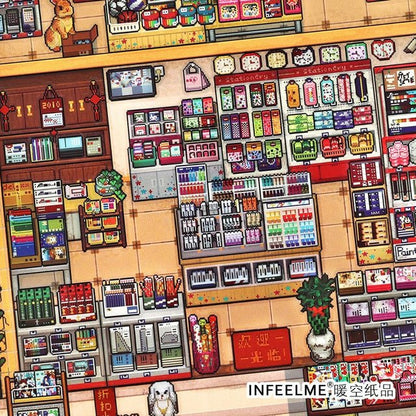 Boutique series Vol. 49 Western Food House Stationery Shop - L - JoyJollyCrafts