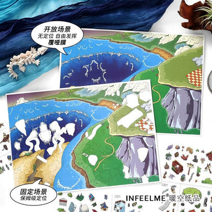 Boutique series Vol. 50 Coastal Realm Gloomy Continent - L - JoyJollyCrafts