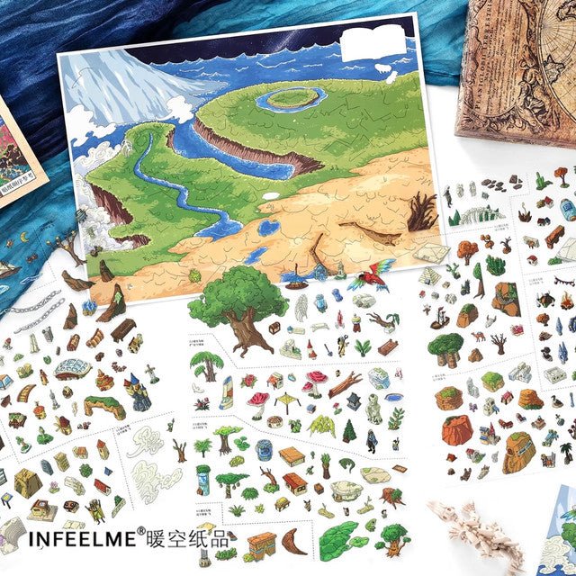 Boutique series Vol. 50 Coastal Realm Gloomy Continent - L - JoyJollyCrafts