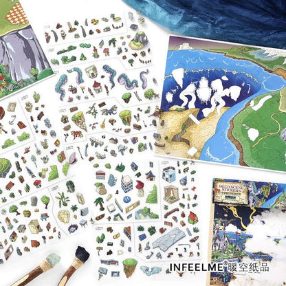 Boutique series Vol. 50 Coastal Realm Gloomy Continent - L - JoyJollyCrafts