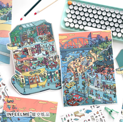 Boutique series Vol. 51 Duoji’s Day Seaside Garden - L - JoyJollyCrafts