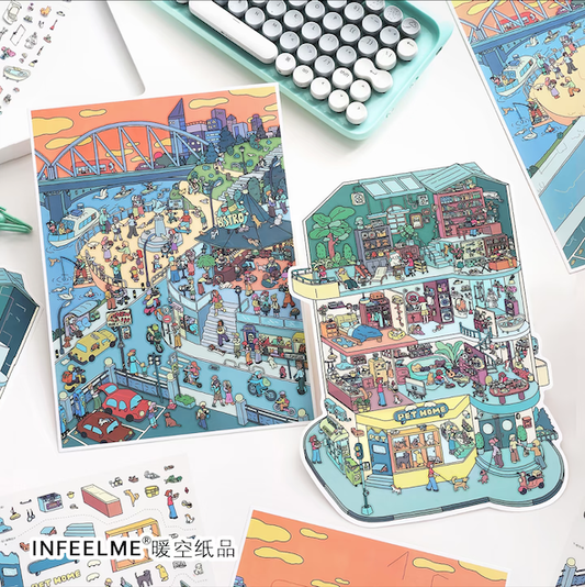 Boutique series Vol. 51 Duoji’s Day Seaside Garden - L - JoyJollyCrafts