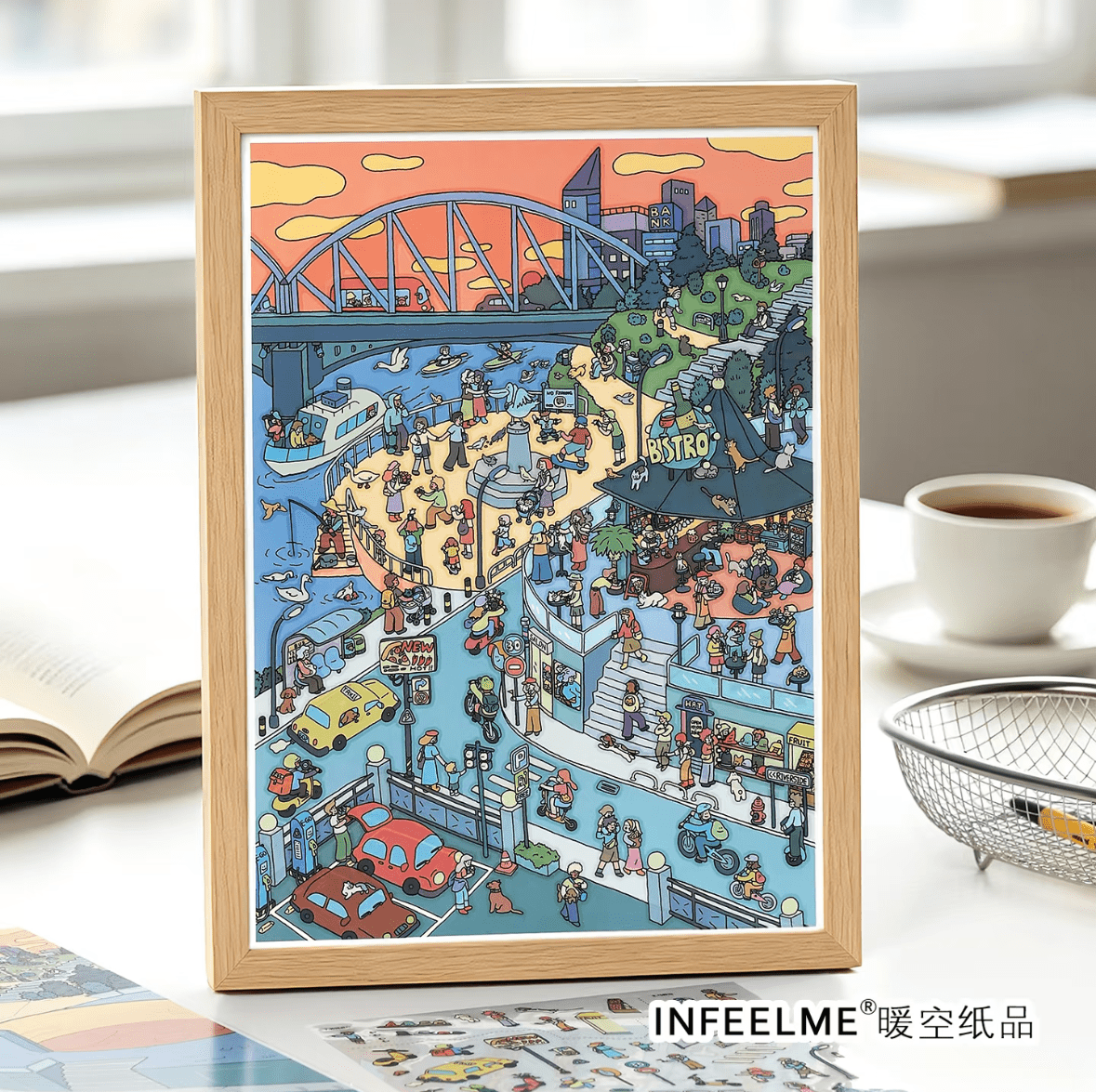 Boutique series Vol. 51 Duoji’s Day Seaside Garden - L - JoyJollyCrafts