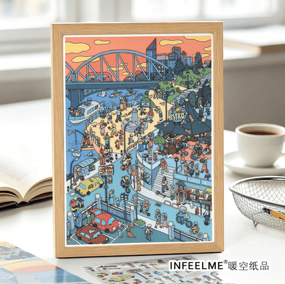 Boutique series Vol. 51 Duoji’s Day Seaside Garden - L - JoyJollyCrafts