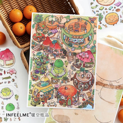 Boutique series Vol. 54 Vegetable Garden Village Orchard Market - L - JoyJollyCrafts
