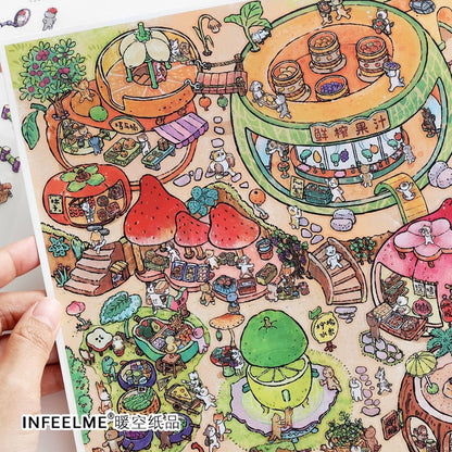 Boutique series Vol. 54 Vegetable Garden Village Orchard Market - L - JoyJollyCrafts