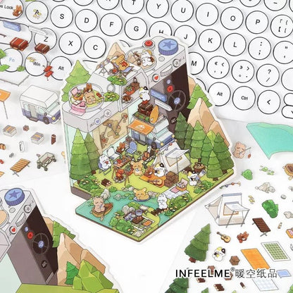 Boutique series Vol. 6 Private Collection Time Gift Shop Summit Camp Roaming Café - M - JoyJollyCrafts