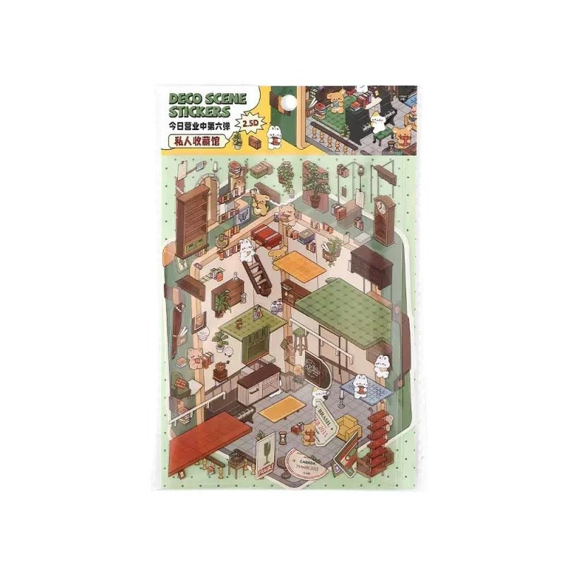 Boutique series Vol. 6 Private Collection Time Gift Shop Summit Camp Roaming Café - M - JoyJollyCrafts
