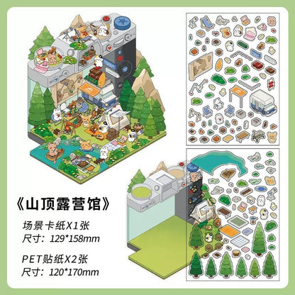 Boutique series Vol. 6 Private Collection Time Gift Shop Summit Camp Roaming Café - M - JoyJollyCrafts