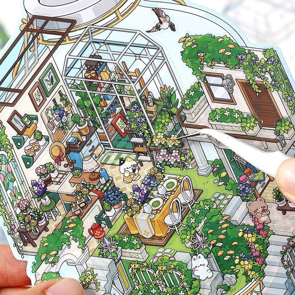Boutique series Vol. 9 Garden Restaurant Deep Sea Outpost Starry Sky Inn Seaside Market - M - JoyJollyCrafts