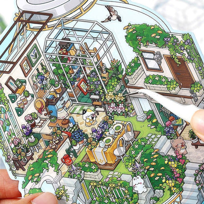 Boutique series Vol. 9 Garden Restaurant Deep Sea Outpost Starry Sky Inn Seaside Market - M - JoyJollyCrafts