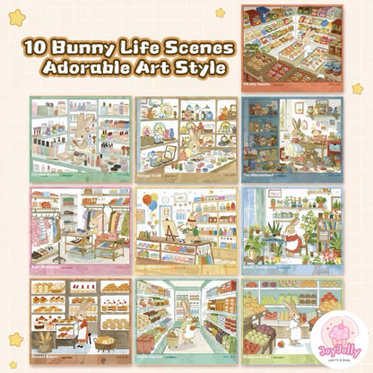 Bunny's Daily Life Collection Book - M - JoyJollyCrafts