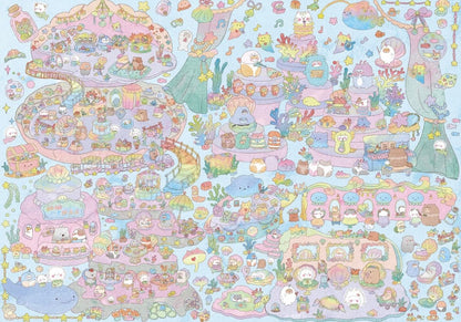 CANNELE Vol. 6 Underwater Fairy Tale Town / Pet Game: Kitty Town / King's Wharf - XL - JoyJollyCrafts