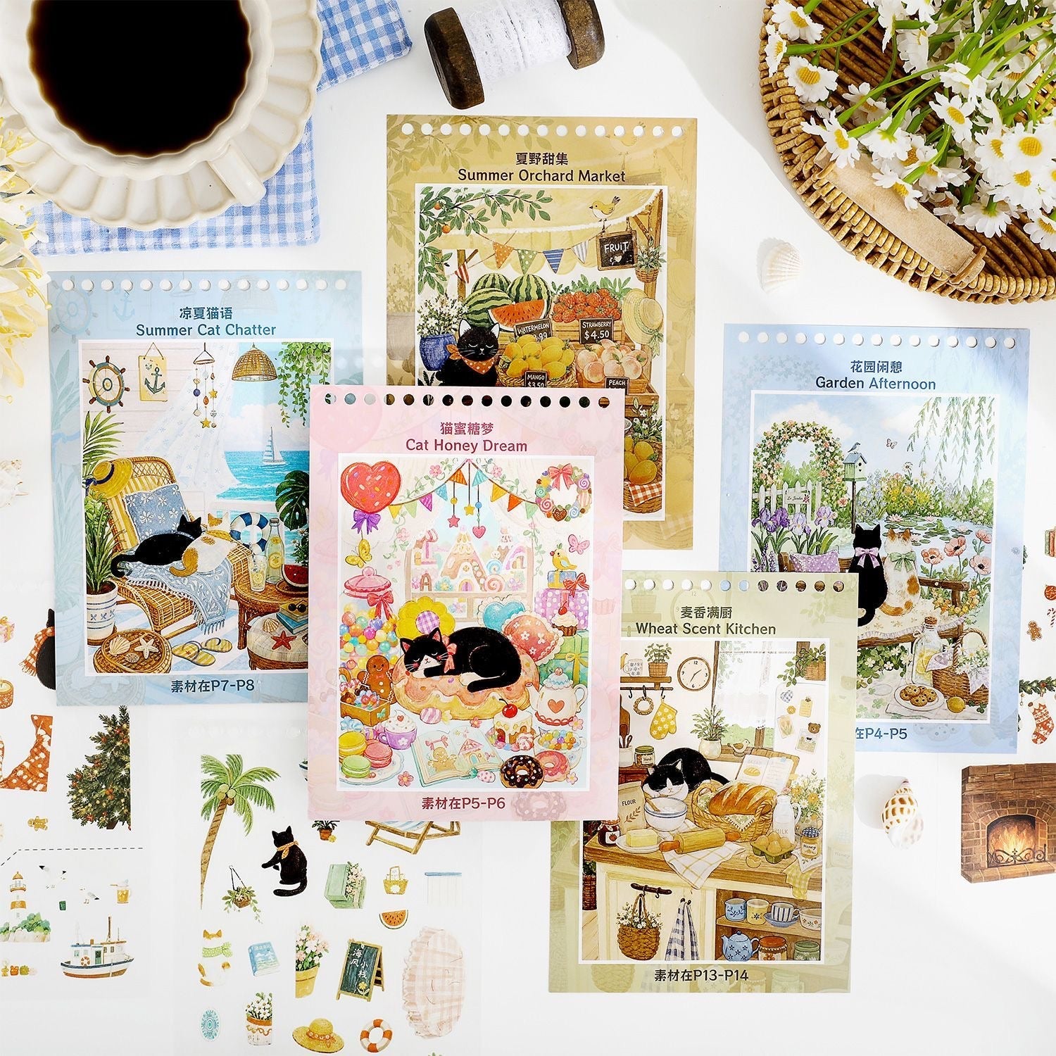 Cat Leisure Time Collection Book - M - JoyJollyCrafts