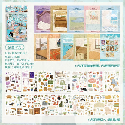 Cat Leisure Time Collection Book - M - JoyJollyCrafts