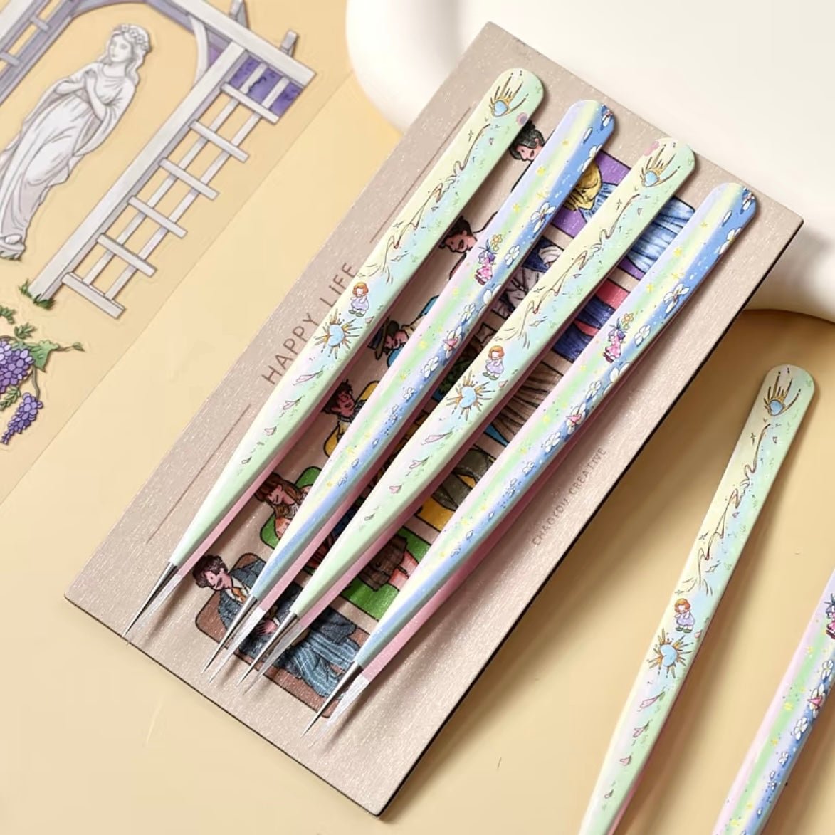 Chao You Tweezers 3.0 Cloud Fragments - JoyJollyCrafts