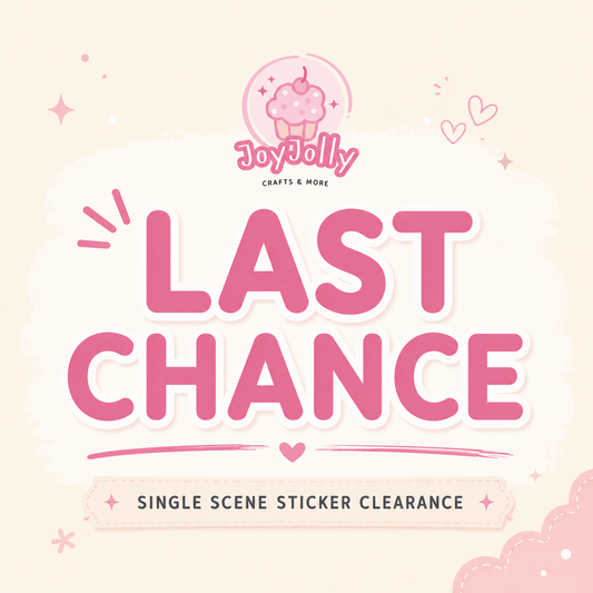 Clearance Last Chance Scene Stickers - JoyJollyCrafts
