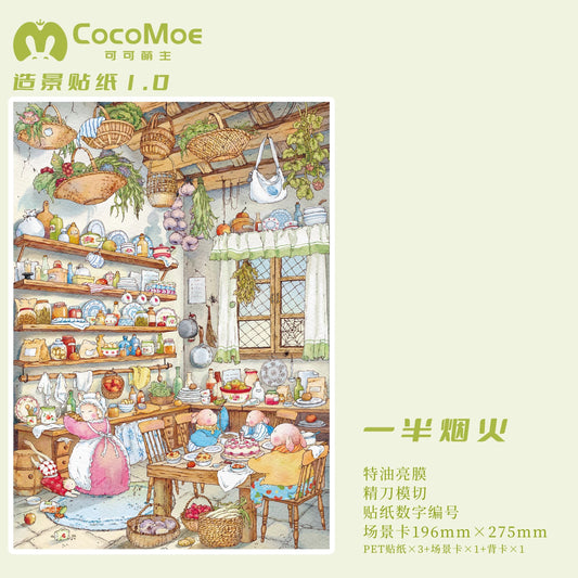 Coco Moe Vol. 1 Half the Hustle and Bustle of Life Xia Mo's Notes - L - JoyJollyCrafts