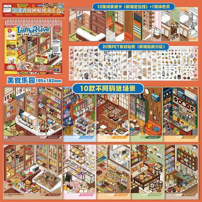 Collection Book Supermarket Food Paradise - M - JoyJollyCrafts