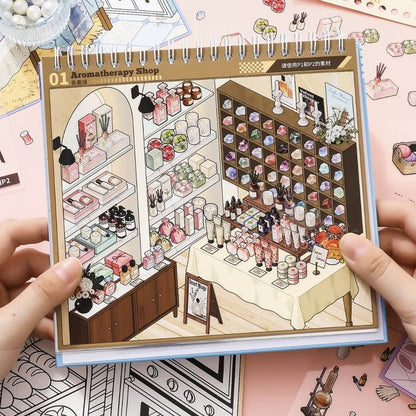 Collection Book Supermarket Food Paradise - M - JoyJollyCrafts