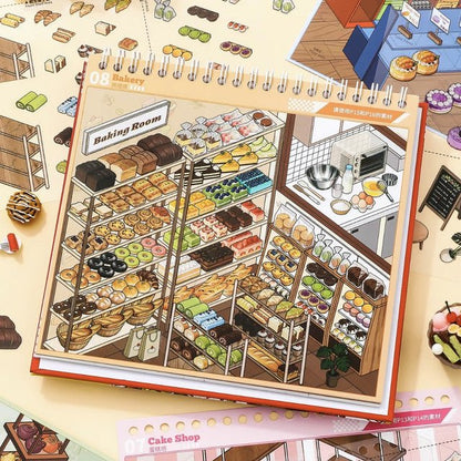 Collection Book Supermarket Food Paradise - M - JoyJollyCrafts