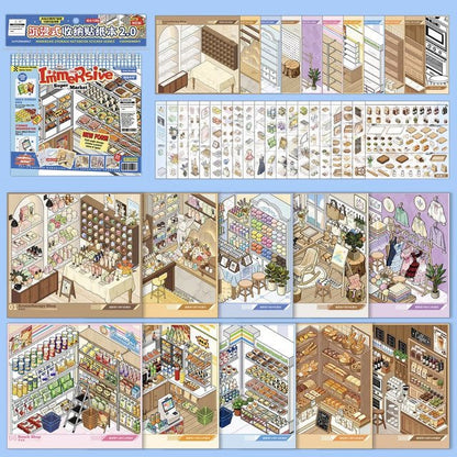 Collection Book Supermarket Food Paradise - M - JoyJollyCrafts