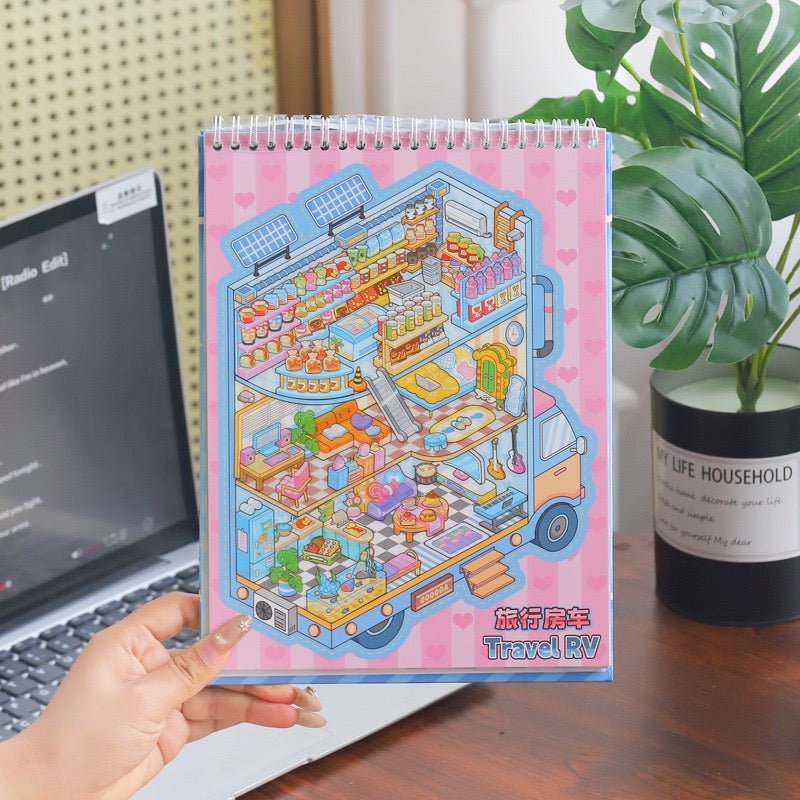 Collection Book Vol. 12 Pink Blue - L - JoyJollyCrafts