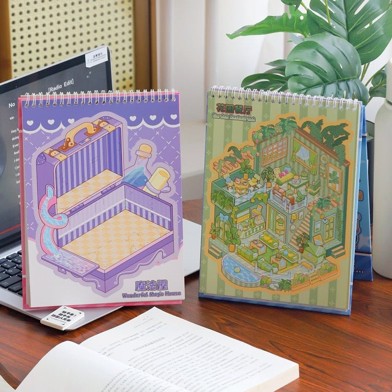 Collection Book Vol. 12 Pink Blue - L - JoyJollyCrafts