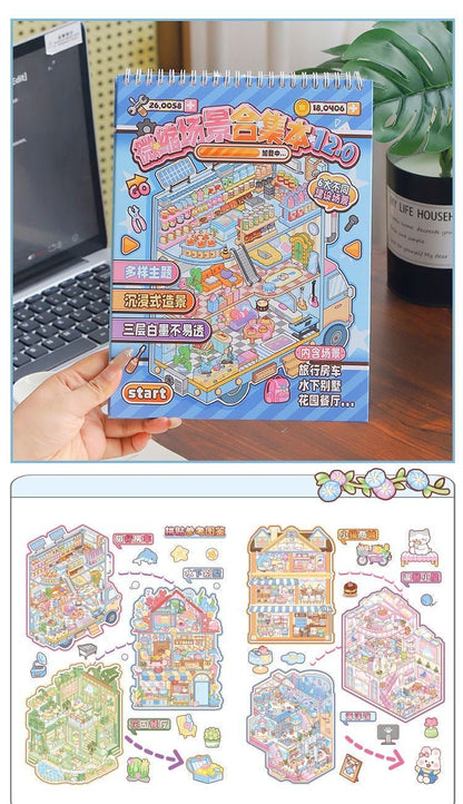 Collection Book Vol. 12 Pink Blue - L - JoyJollyCrafts