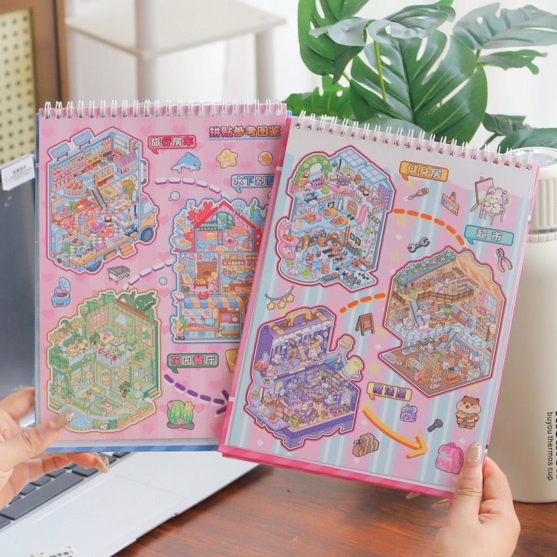 Collection Book Vol. 12 Pink Blue - L - JoyJollyCrafts