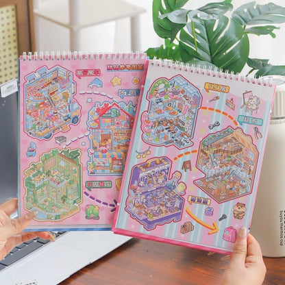 Collection Book Vol. 12 Pink Blue - L - JoyJollyCrafts