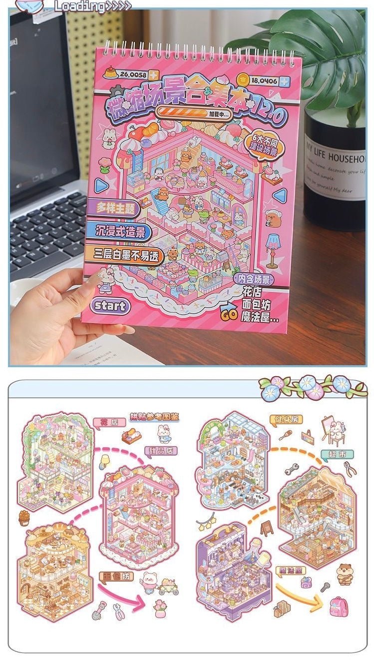 Collection Book Vol. 12 Pink Blue - L - JoyJollyCrafts