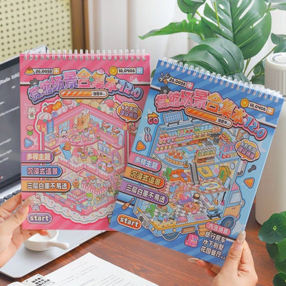 Collection Book Vol. 12 Pink Blue - L - JoyJollyCrafts