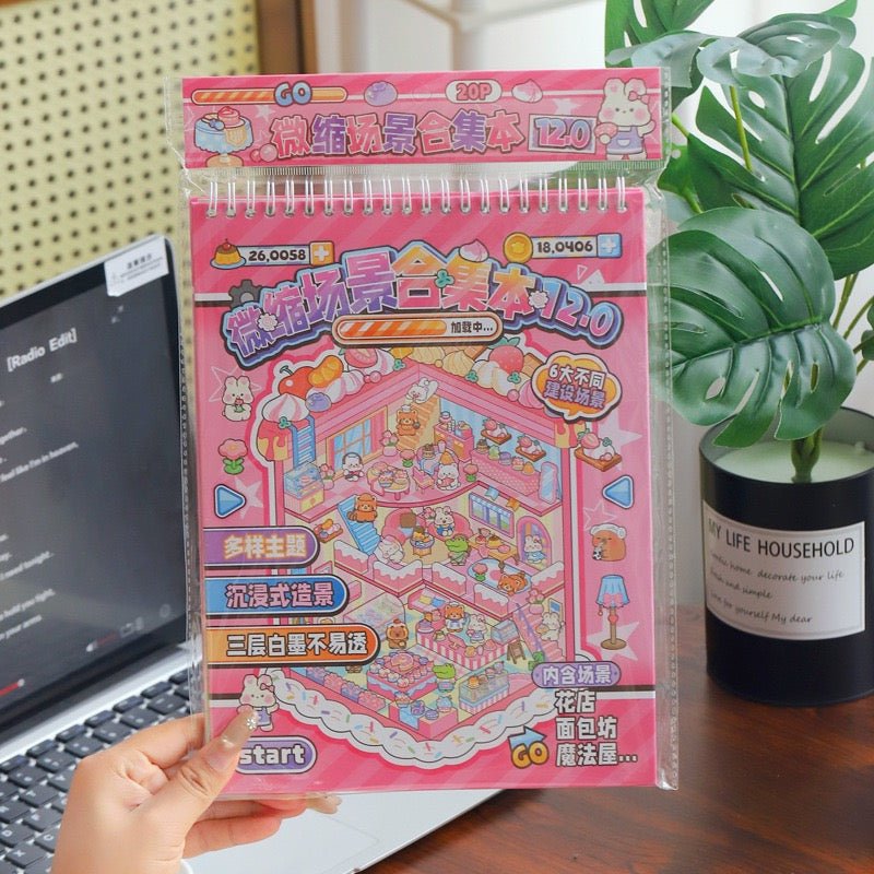 Collection Book Vol. 12 Pink Blue - L - JoyJollyCrafts