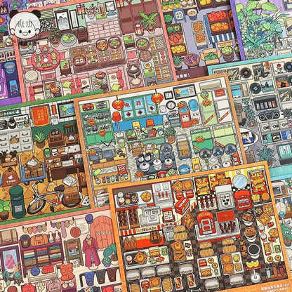 Collection Book Vol. 14 A Day as a Shopkeeper - M - JoyJollyCrafts