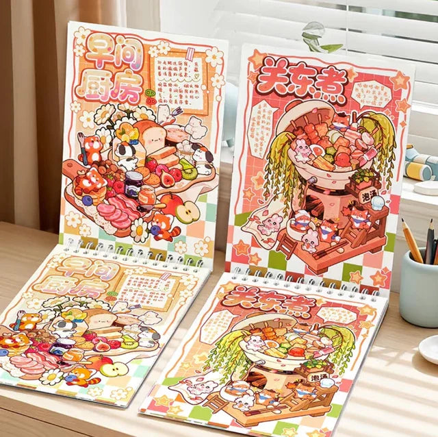 Cozy Food Time Collection Cozy Food Time - M - JoyJollyCrafts