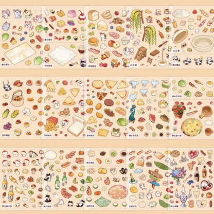 Cozy Food Time Collection Cozy Food Time - M - JoyJollyCrafts