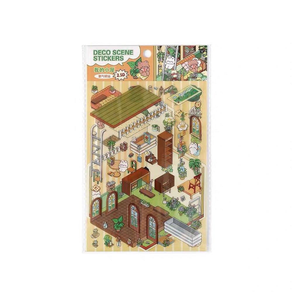 Cozy Room Series Vol. 1 Midnight Art Studio Lovely Attic Oxygen Station Starlight Bookshop - M - JoyJollyCrafts