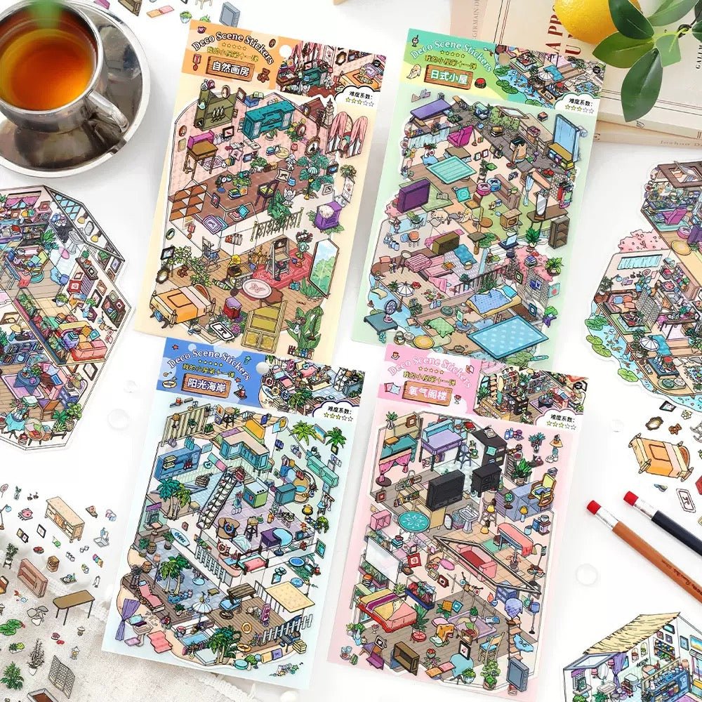 Cozy Room Series Vol. 11 Oxygen Loft Nature Art Room Sunny Coast Japanese Snacks - M - JoyJollyCrafts