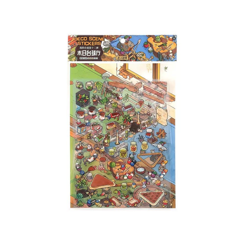Cozy Room Series Vol. 12 Ruins Explorer Apocalypse Billiards - L - JoyJollyCrafts