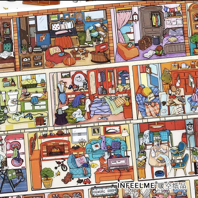 Cozy Room Series Vol. 28 Pumpkin Apartment - L - JoyJollyCrafts